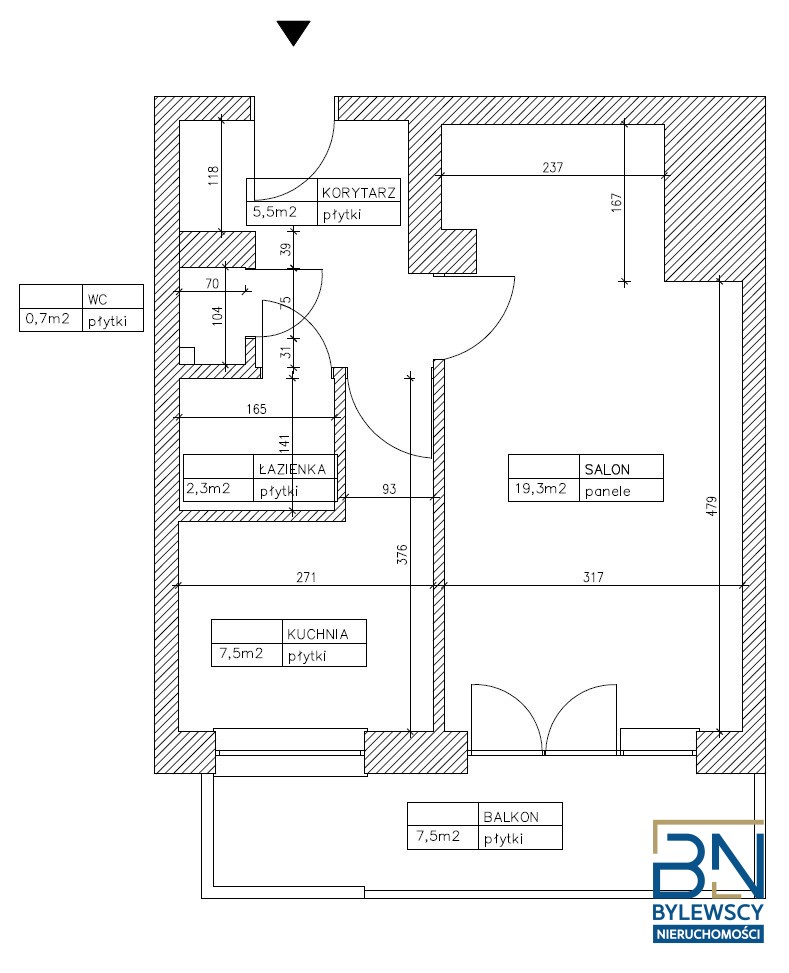 Obraz planu piętra